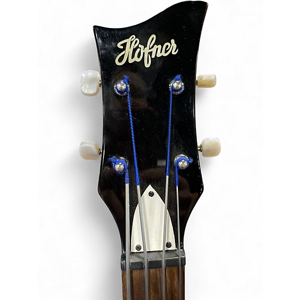 Used Hofner HI-CB Brown Electric Bass Guitar