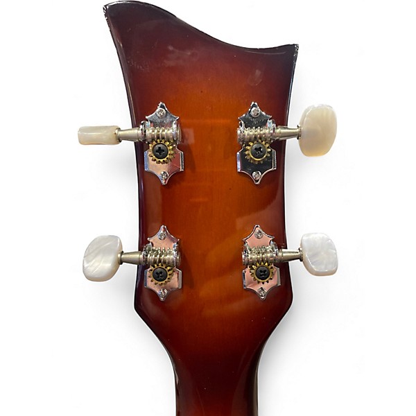 Used Hofner HI-CB Brown Electric Bass Guitar
