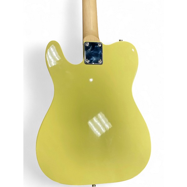 Used Indio TELECASTER STYLE Yellow Solid Body Electric Guitar