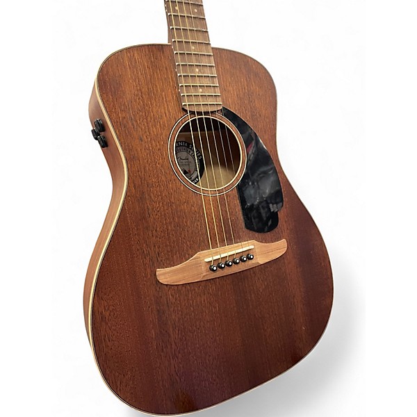 Used Fender CALIFORNIA SERIES MALIBU SPECIAL Natural Acoustic Electric Guitar