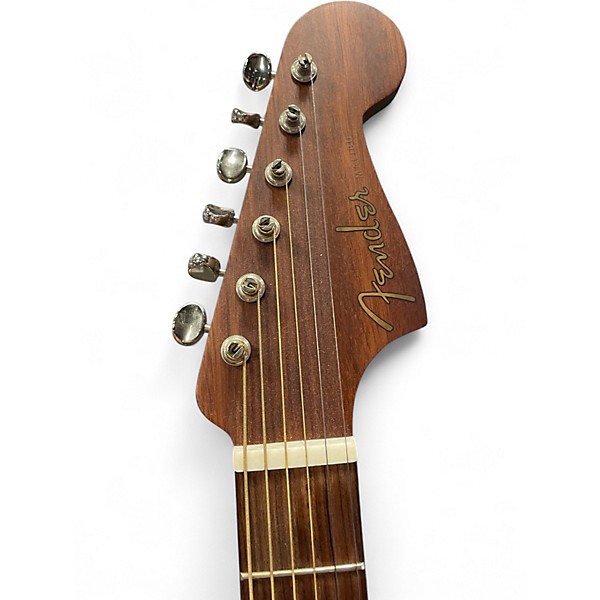 Used Fender CALIFORNIA SERIES MALIBU SPECIAL Natural Acoustic Electric Guitar