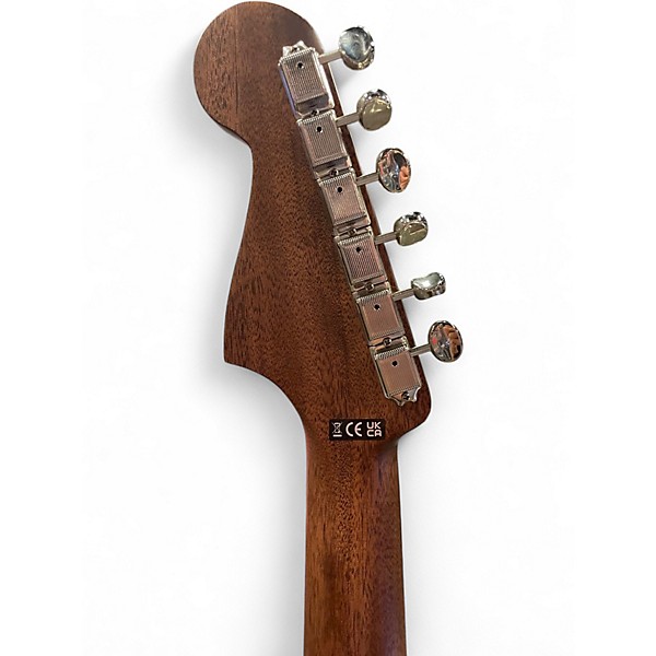 Used Fender CALIFORNIA SERIES MALIBU SPECIAL Natural Acoustic Electric Guitar