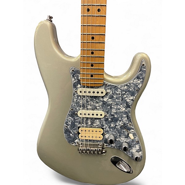 Used Fender American Standard Stratocaster Inca Silver Solid Body Electric Guitar