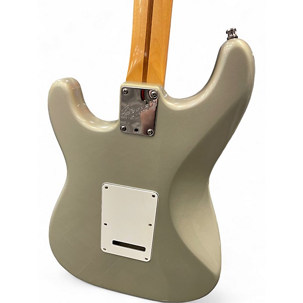 Used Fender American Standard Stratocaster Inca Silver Solid Body Electric Guitar
