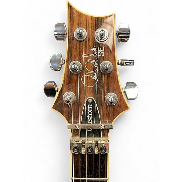 Used PRS SE Custom 24 Natural Solid Body Electric Guitar