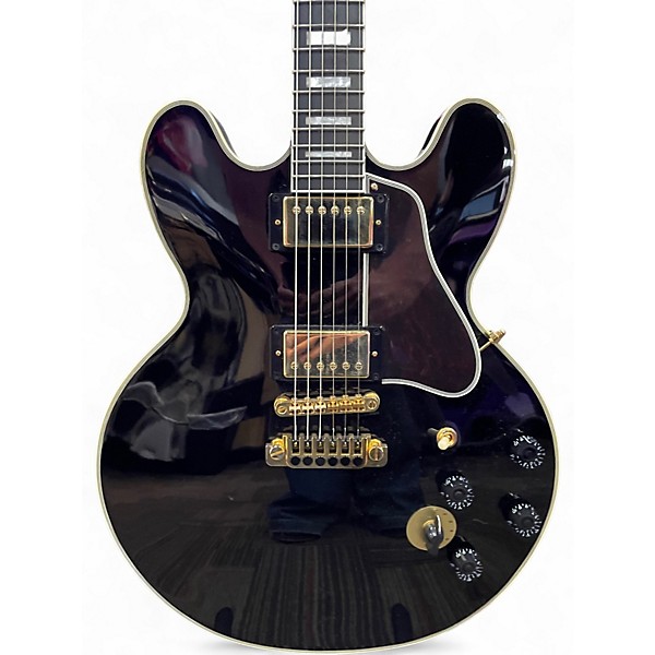 Used Epiphone BB King Lucille Black Hollow Body Electric Guitar