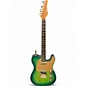Used Schecter Guitar Research Diamond Series PT Aqua Burst Solid Body Electric Guitar thumbnail