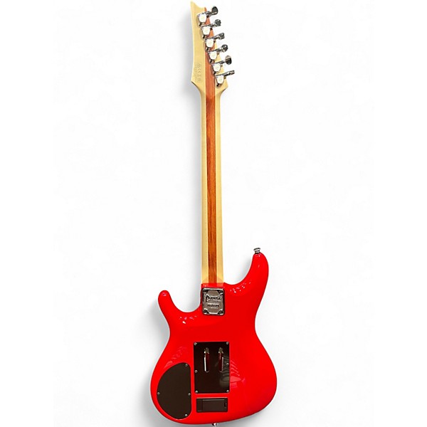 Used Ibanez JS2480 MUSCLE CAR RED Solid Body Electric Guitar