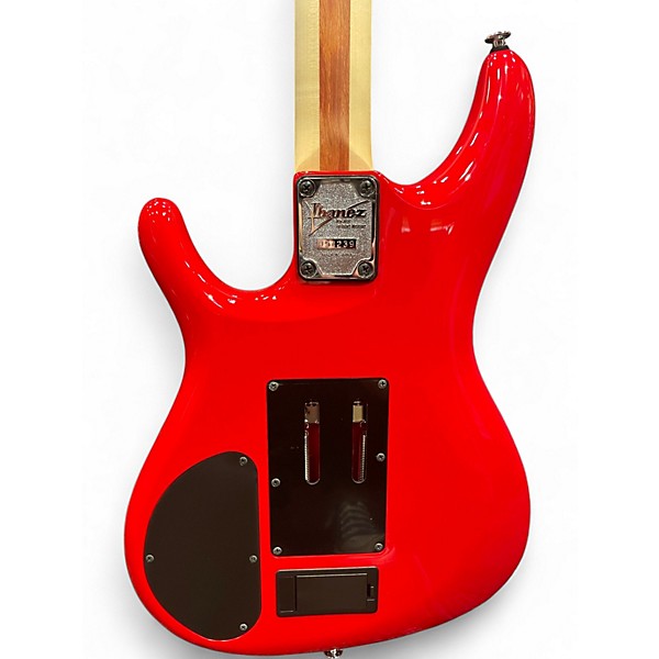 Used Ibanez JS2480 MUSCLE CAR RED Solid Body Electric Guitar