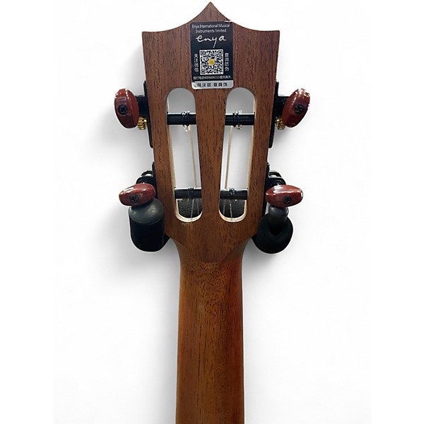 Used Enya EUT-X1 Worn Brown Ukulele