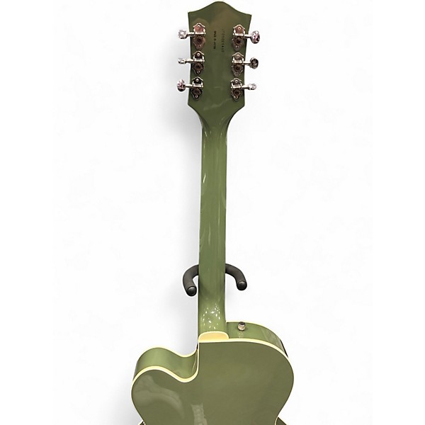Used Gretsch Guitars G6118T 130th Anniversary Jr Green Hollow Body Electric Guitar