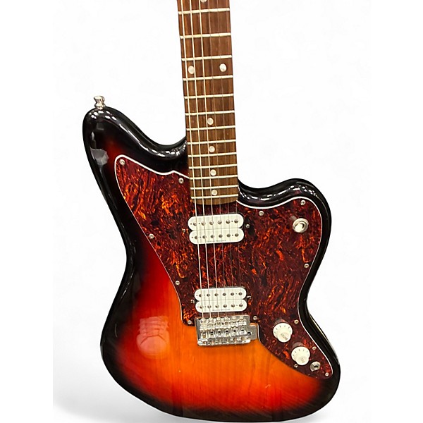 Used Squier Jagmaster Tobacco Burst Solid Body Electric Guitar