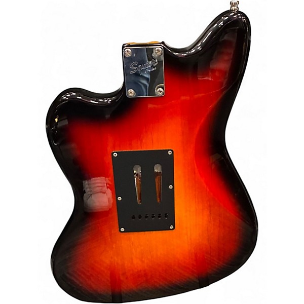 Used Squier Jagmaster Tobacco Burst Solid Body Electric Guitar