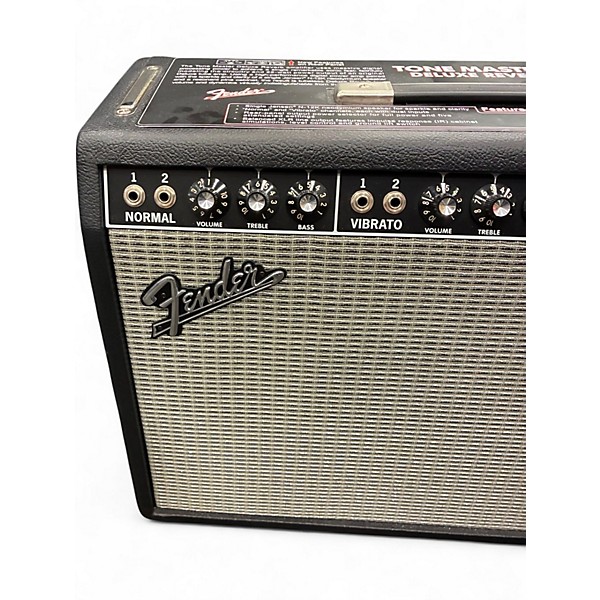 Used Fender Tone Master Deluxe Reverb Guitar Combo Amp