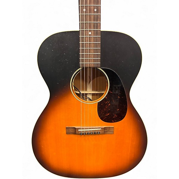 Used Martin 00017SM Burst Acoustic Guitar