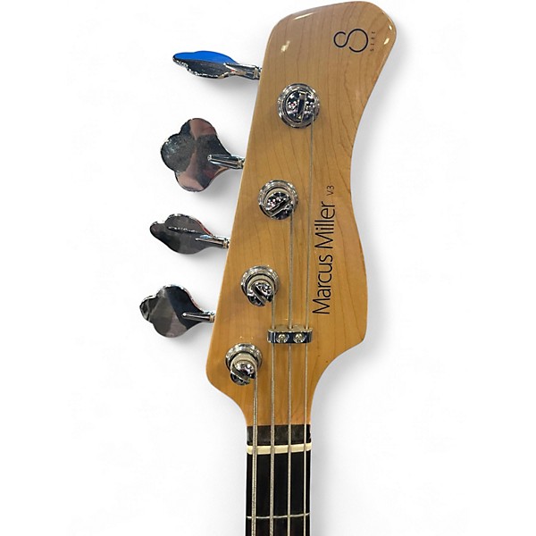 Used Sire Marcus Miller V3 2 Tone Sunburst Electric Bass Guitar
