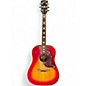 Vintage 1979 Gibson Hummingbird Cherry Sunburst Acoustic Electric Guitar thumbnail