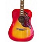 Vintage 1979 Gibson Hummingbird Cherry Sunburst Acoustic Electric Guitar