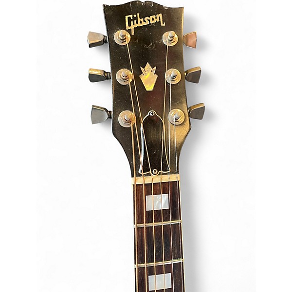 Vintage 1979 Gibson Hummingbird Cherry Sunburst Acoustic Electric Guitar