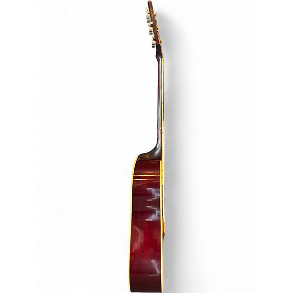 Vintage 1979 Gibson Hummingbird Cherry Sunburst Acoustic Electric Guitar