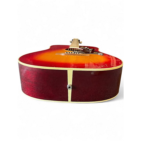 Vintage 1979 Gibson Hummingbird Cherry Sunburst Acoustic Electric Guitar