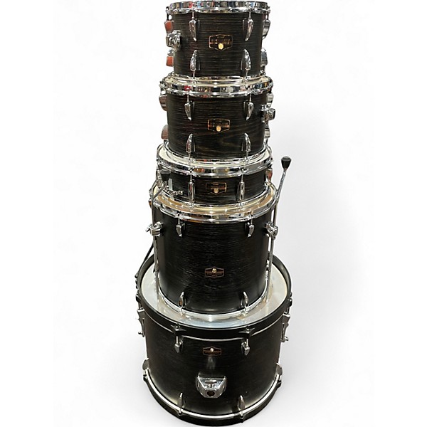 Used TAMA 5 Piece Imperialstar 5 PEICE COMPLETE DRUM KIT BLACK OAK Drum Kit