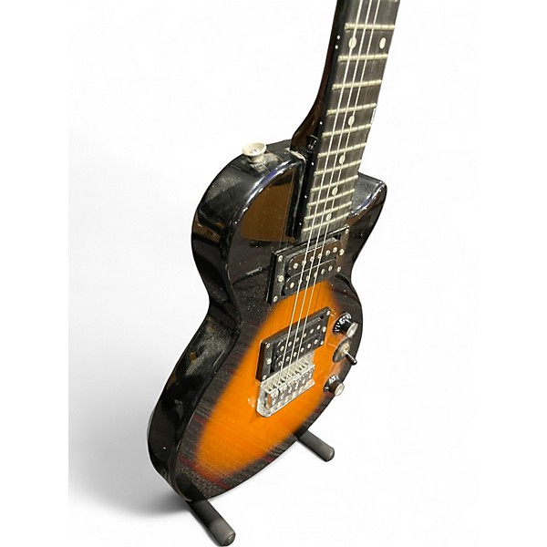 Used Epiphone Les Paul Express 2 Tone Sunburst Solid Body Electric Guitar