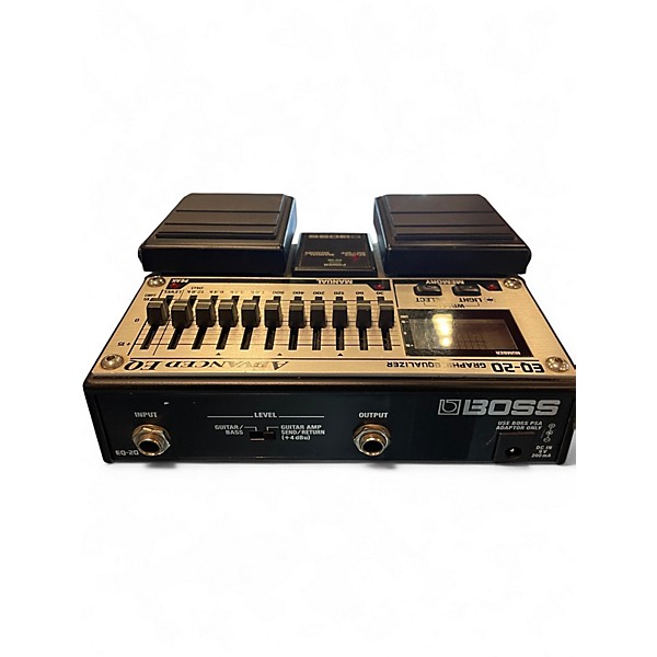 Used BOSS EQ20 Graphic Equalizer Pedal