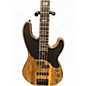 Used Schecter Guitar Research Model T Natural Electric Bass Guitar