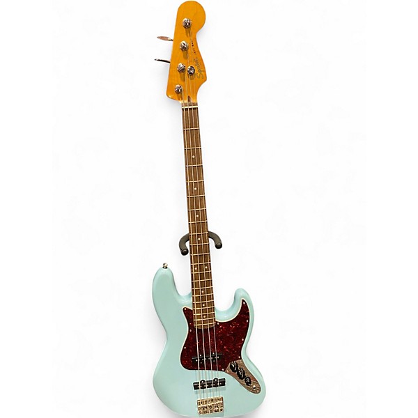 Used Squier Classic Vibe '60s Jazz Bass Daphne Blue Electric Bass Guitar