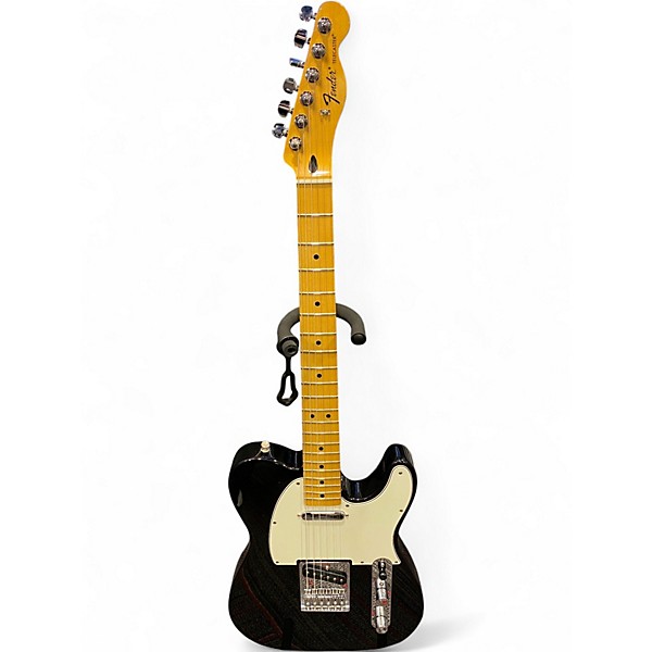 Used Fender Standard Telecaster Black Solid Body Electric Guitar