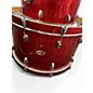 Used Ludwig 4 Piece Centennial Zep 4 peice Red Sparkle Drum Kit