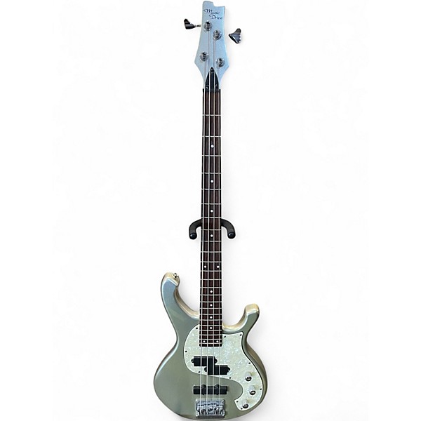 Used Music Drive MDB-460 Gunmetal Gray Electric Bass Guitar