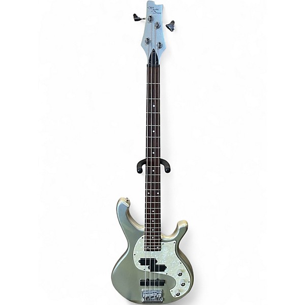 Used Music Drive MDB-460 Gunmetal Gray Electric Bass Guitar