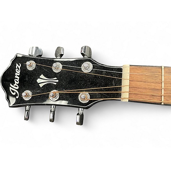 Used Ibanez AEG62 Natural Acoustic Electric Guitar