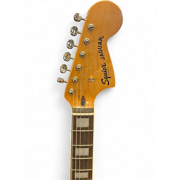 Used Squier Vintage Modified Jaguar Sonic Blue Solid Body Electric Guitar
