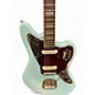 Used Squier Vintage Modified Jaguar Sonic Blue Solid Body Electric Guitar