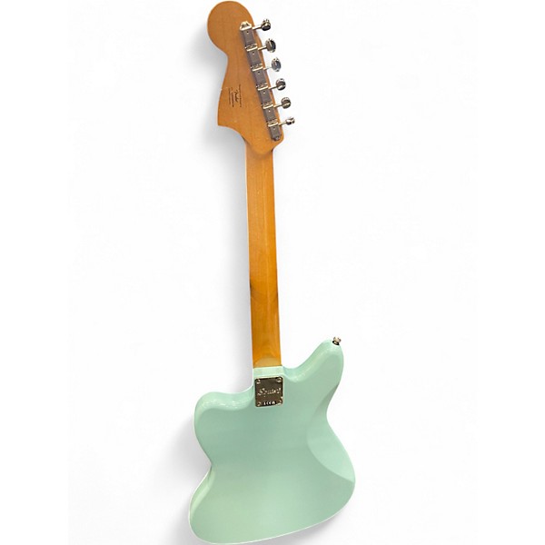 Used Squier Vintage Modified Jaguar Sonic Blue Solid Body Electric Guitar