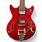 Used Ibanez AM73T  Cherry Hollow Body Electric Guitar