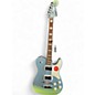 Used Squier Limited Edition Paranormal Troublemaker Telecaster® Deluxe Ice Blue Metallic Solid Body Electric Guitar thumbnail