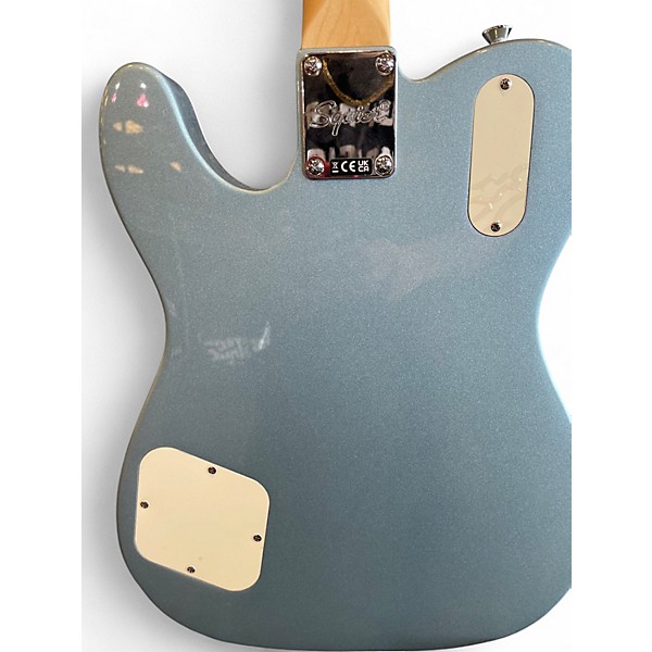 Used Squier Limited Edition Paranormal Troublemaker Telecaster® Deluxe Ice Blue Metallic Solid Body Electric Guitar