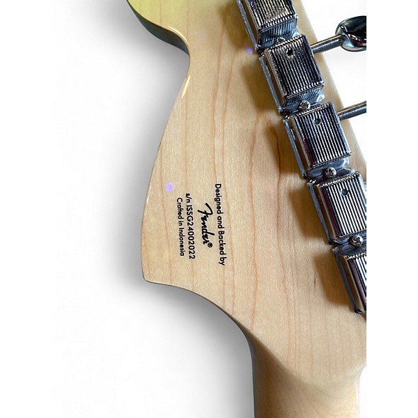 Used Squier Limited Edition Paranormal Troublemaker Telecaster® Deluxe Ice Blue Metallic Solid Body Electric Guitar