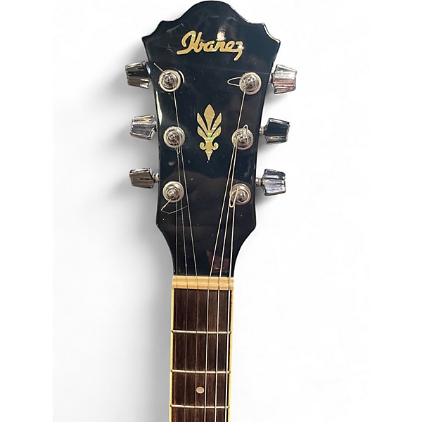 Used Ibanez AEL101E Left Handed Black Acoustic Guitar