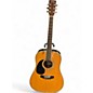 Used Zager ZAD-80/N Left Handed Natural Acoustic Guitar thumbnail