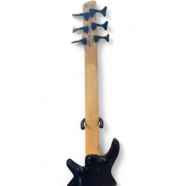 Used Ibanez GSR206 6 String Trans Charcoal BURST Electric Bass Guitar