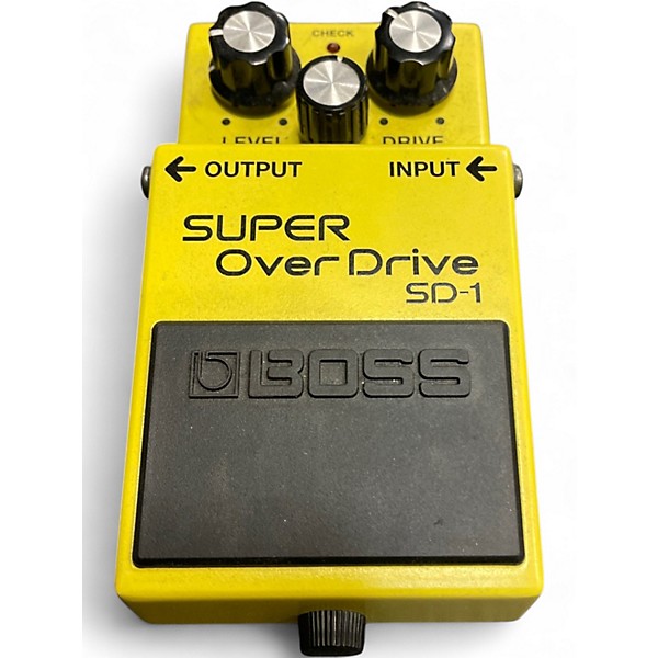 Used BOSS SD1 Super Overdrive Effect Pedal