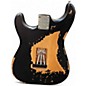 Used Vintage ICON SERIES V6 BLACK Solid Body Electric Guitar