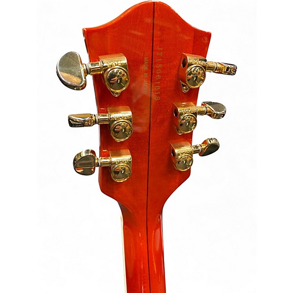 Used Gretsch Guitars G6120 Chet Atkins Signature Orange Hollow Body Electric Guitar