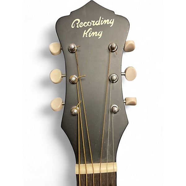 Used Recording King RPH-05 Dirty Thirties 2 Tone Sunburst Acoustic Guitar