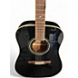 Used Alvarez AD60 Dreadnought Black Acoustic Guitar